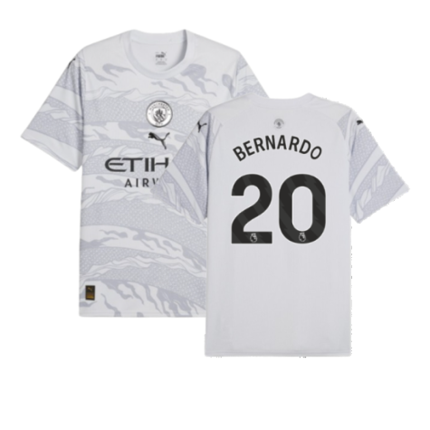 2024 Man City Year Of the Dragon Jersey (Bernardo 20)
