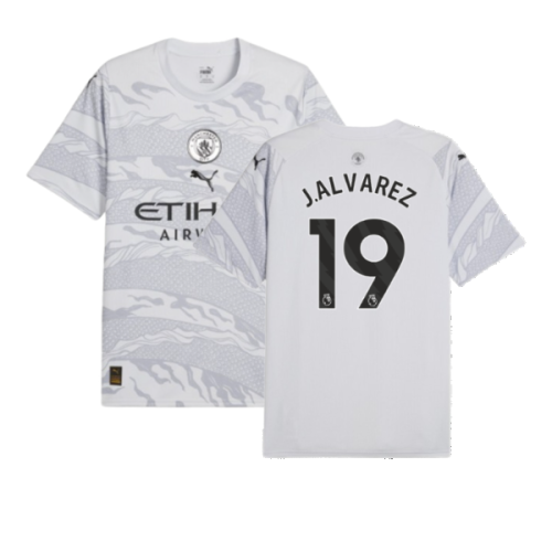 2024 Man City Year Of the Dragon Jersey (J.Alvarez 19)