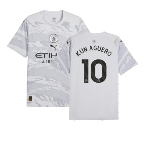 2024 Man City Year Of the Dragon Jersey (Kun Aguero 10)