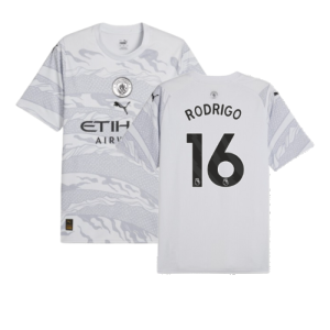 2024 Man City Year Of the Dragon Jersey (Rodrigo 16)