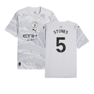 2024 Man City Year Of the Dragon Jersey (Stones 5)