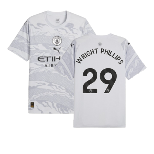 2024 Man City Year Of the Dragon Jersey (Wright Phillips 29)