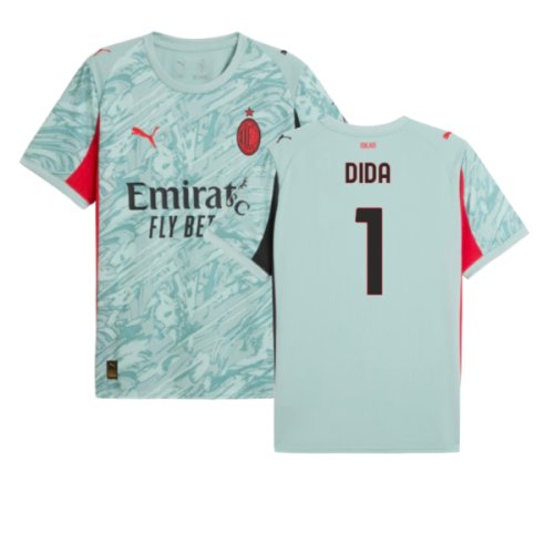 2025-2026 AC Milan Home Goalkeeper Shirt (Modern Mint) (DIDA 1)