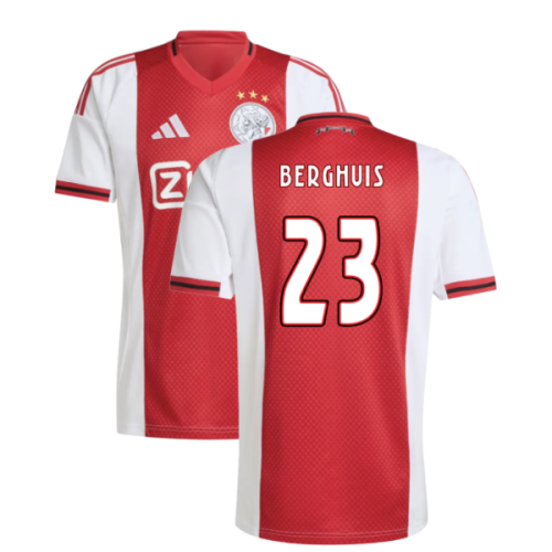 2025-2026 Ajax Home Shirt (Berghuis 23)