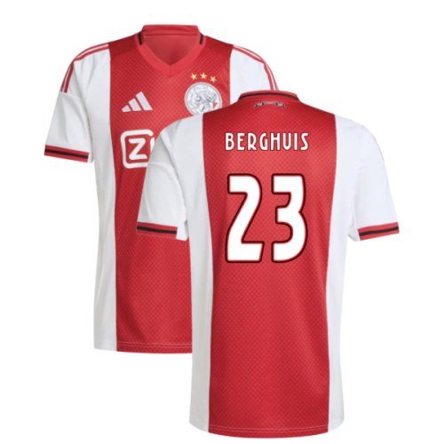 2025-2026 Ajax Home Shirt (Berghuis 23)