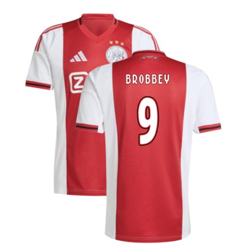 2025-2026 Ajax Home Shirt (Brobbey 9)