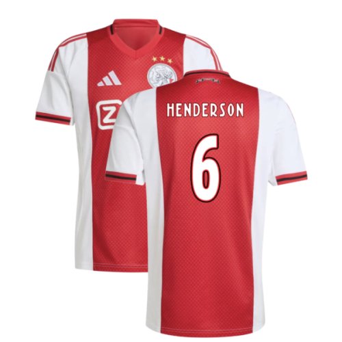 2025-2026 Ajax Home Shirt (Henderson 6)