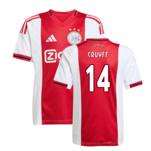 2025-2026 Ajax Home Shirt (Kids) (Cruyff 14)