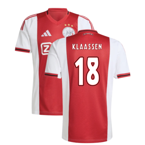 2025-2026 Ajax Home Shirt (Klaassen 18)