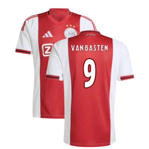 2025-2026 Ajax Home Shirt (Van Basten 9)