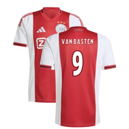 2025-2026 Ajax Home Shirt (Van Basten 9)