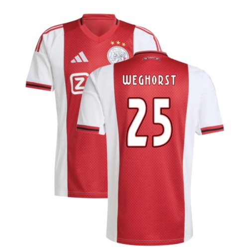 2025-2026 Ajax Home Shirt (Weghorst 25)