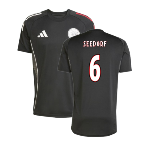 2025-2026 Ajax Training Shirt (Black) (Seedorf 6)