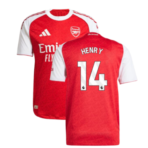 2025-2026 Arsenal Authentic Home Shirt (Henry 14)
