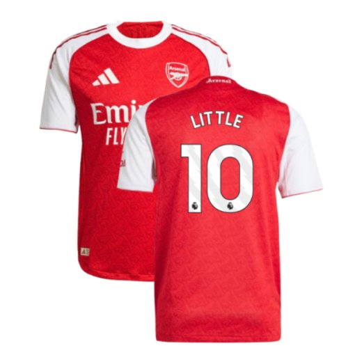 2025-2026 Arsenal Authentic Home Shirt (Little 10)