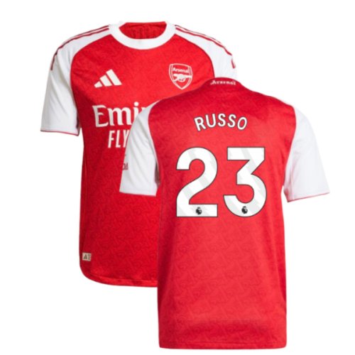 2025-2026 Arsenal Authentic Home Shirt (Russo 23)