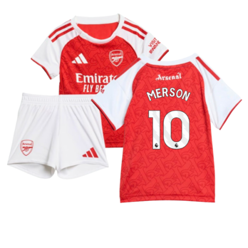 2025-2026 Arsenal Home Baby Kit (Merson 10)