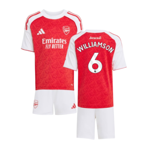 2025-2026 Arsenal Home Mini Kit (Williamson 6)