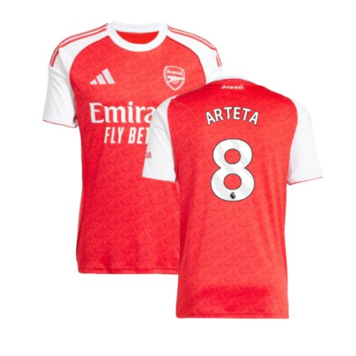 2025-2026 Arsenal Home Shirt (Arteta 8)