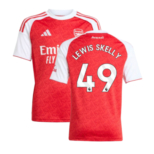 2025-2026 Arsenal Home Shirt (Kids) (Lewis Skelly 49)