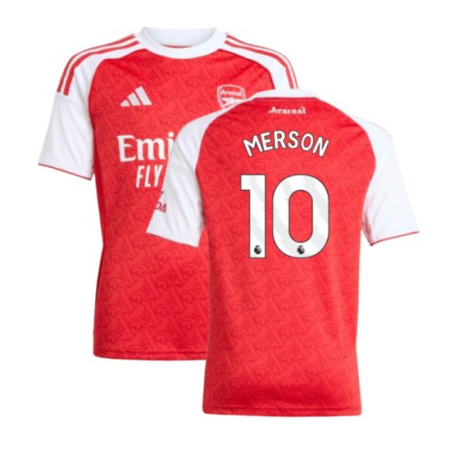 2025-2026 Arsenal Home Shirt (Kids) (Merson 10)