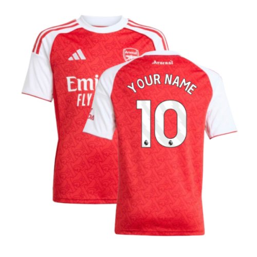 2025-2026 Arsenal Home Shirt (Kids) (Your Name)