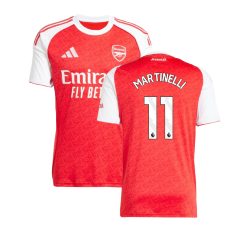 2025-2026 Arsenal Home Shirt (Martinelli 11)