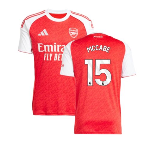 2025-2026 Arsenal Home Shirt (McCabe 15)