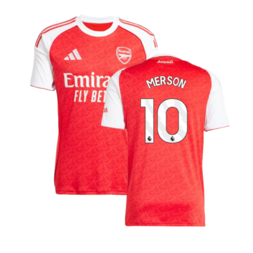 2025-2026 Arsenal Home Shirt (Merson 10)