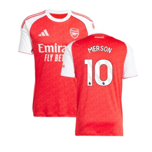 2025-2026 Arsenal Home Shirt (Merson 10)