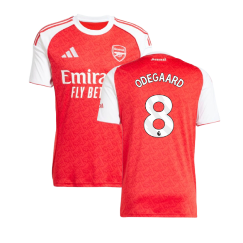 2025-2026 Arsenal Home Shirt (Odegaard 8)