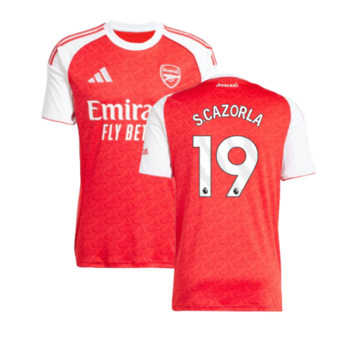 2025-2026 Arsenal Home Shirt (S.Cazorla 19)