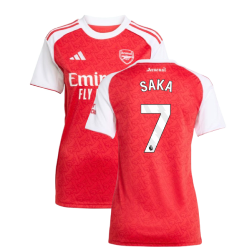 2025-2026 Arsenal Home Shirt (Womens) (Saka 7)