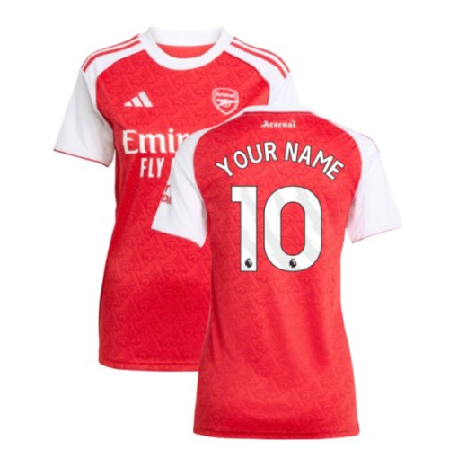 2025-2026 Arsenal Home Shirt (Womens) (Your Name)