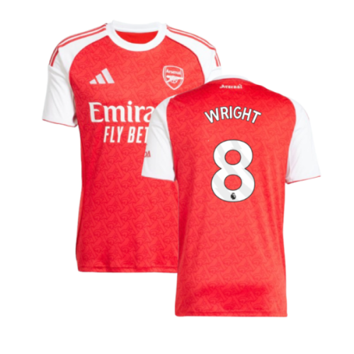 2025-2026 Arsenal Home Shirt (Wright 8)