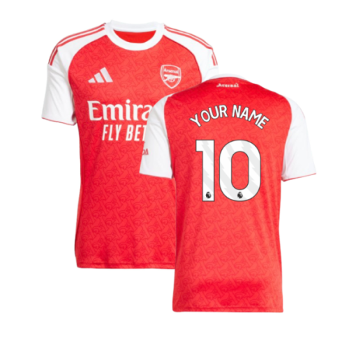 2025-2026 Arsenal Home Shirt (Your Name)