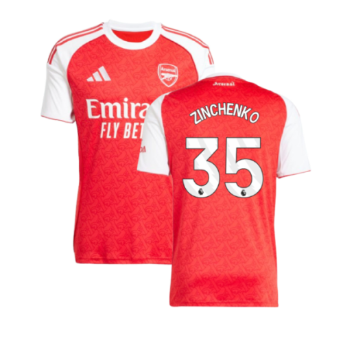 2025-2026 Arsenal Home Shirt (Zinchenko 35)