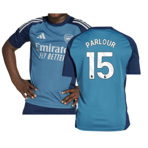 2025-2026 Arsenal Training Shirt (Blanch Blue) - Kids (Parlour 15)