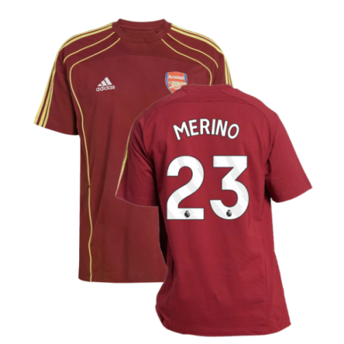 2025-2026 Arsenal UBP Tee (Noble Maroon) (Merino 23)