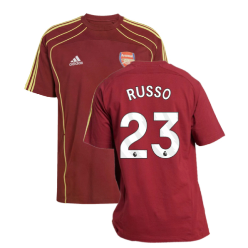 2025-2026 Arsenal UBP Tee (Noble Maroon) (Russo 23)