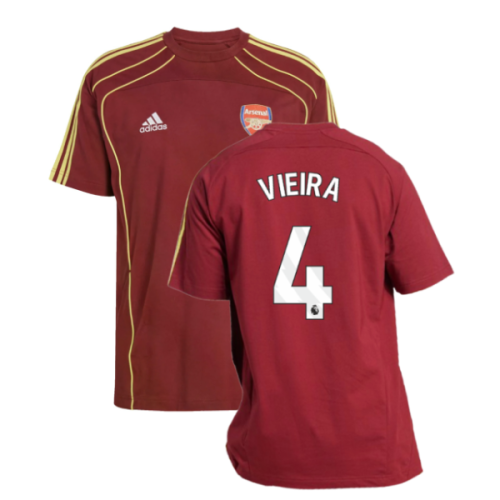 2025-2026 Arsenal UBP Tee (Noble Maroon) (Vieira 4)