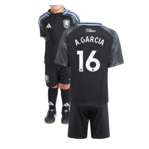 2025-2026 Aston Villa Away Mini Kit (A.Garcia 16)