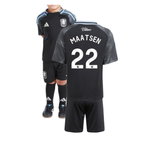 2025-2026 Aston Villa Away Mini Kit (Maatsen 22)