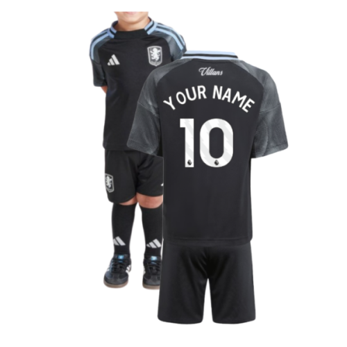 2025-2026 Aston Villa Away Mini Kit (Your Name)