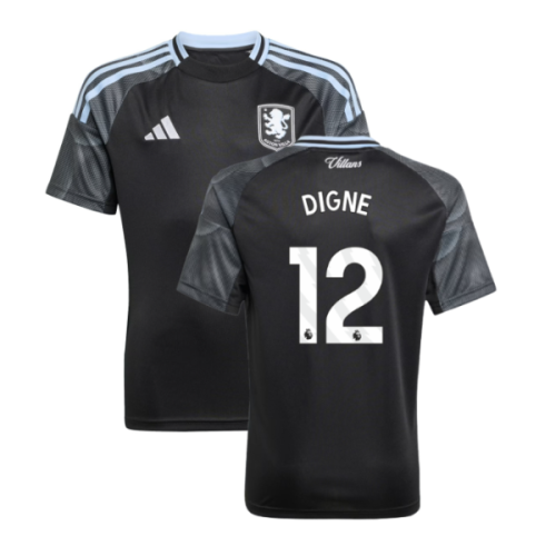 2025-2026 Aston Villa Away Shirt (Kids) (Digne 12)