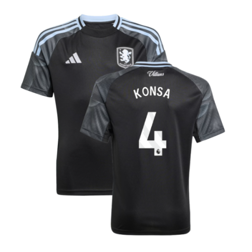 2025-2026 Aston Villa Away Shirt (Kids) (Konsa 4)