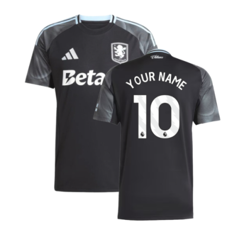 2025-2026 Aston Villa Away Shirt (Your Name)