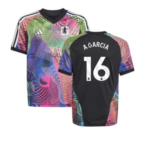 2025-2026 Aston Villa Pride Shirt (A.Garcia 16)
