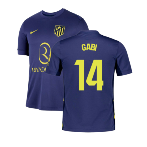 2025-2026 Atletico Madrid Away Shirt (Gabi 14)