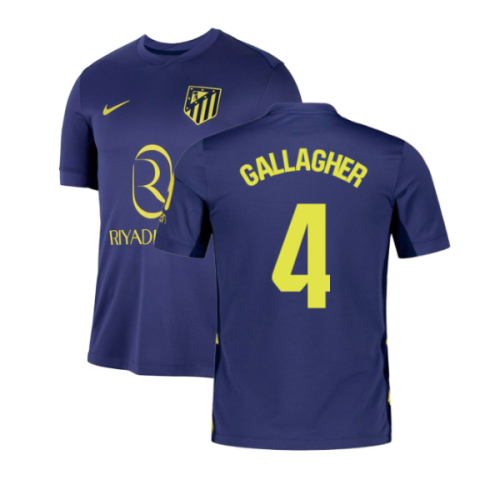 2025-2026 Atletico Madrid Away Shirt (Gallagher 4)